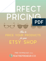 Perfect Pricing Guide For Your Etsy Shop