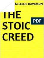 William Leslie Davidson. The Stoic Creed