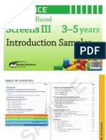 Brigance Screens III 3-5 Years Introduction PDF