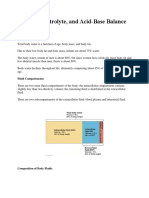 Fluid, Electrolyte, and Acid-Base Balance