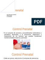 Control Prenatal