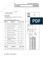Inchange Semiconductor BU2508AF Datasheet