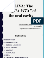 SS 3rd Seminar Presentation - SALIVA