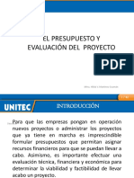 EL PRESUPUESTO Y EVALUACIÓN DEL PROYECTO UNITEC 2.pdf