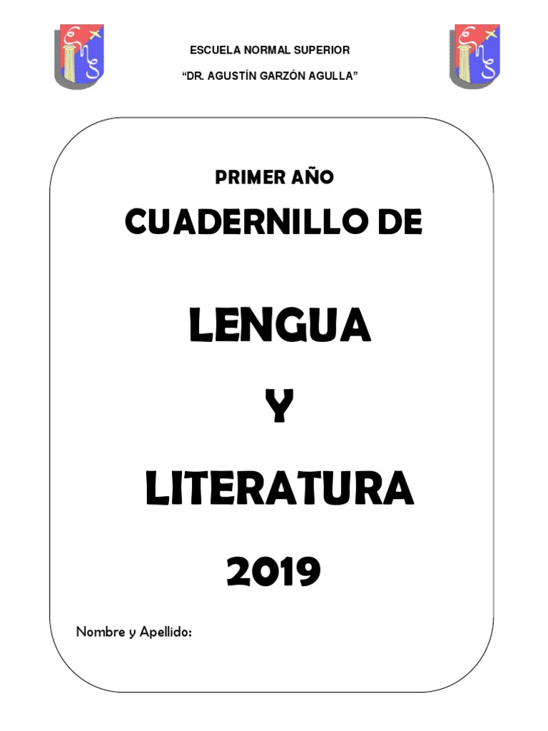Evaluación de Lengua y Literatura 2019 | PDF | Verbo | Sustantivo