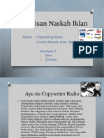 Penulisan Naskah Iklan