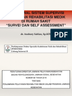 Supervisi - Survei Dan Self Assessment Layanan Rehabilitasi Medik PDF