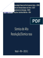 GeofisicaMarinha Sísmica de Alta Resolução