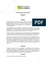 PROGRAMA URUENA ESPAÑOL MERCADOS Y DERECHO INTERNACIONAL 2020-10 07.01.2020