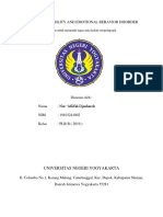 PDF Learning Disabilites and Emotional Behavior Disoeder - Nur 'Afiifah Djauharoh (19103241002) - PLB B (2019) PDF