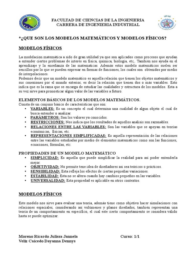 Tarea de Tics  | PDF | Modelo matemático | Enseñanza de matemática