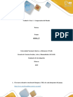 Fase 1 - Comprensión Del Mundo