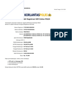 Bukti Registrasi Sim Online PDF
