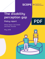 Disability Perception Gap Report