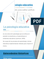 Psicologia educativa