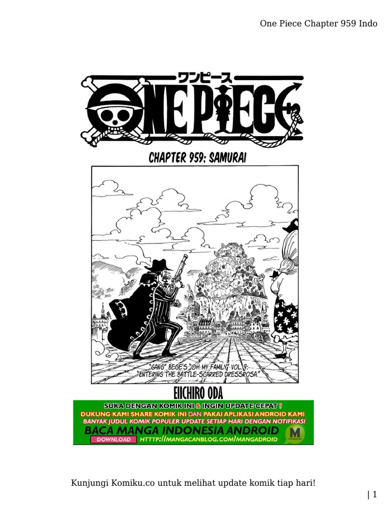 Komiku Co One Piece Chapter 959