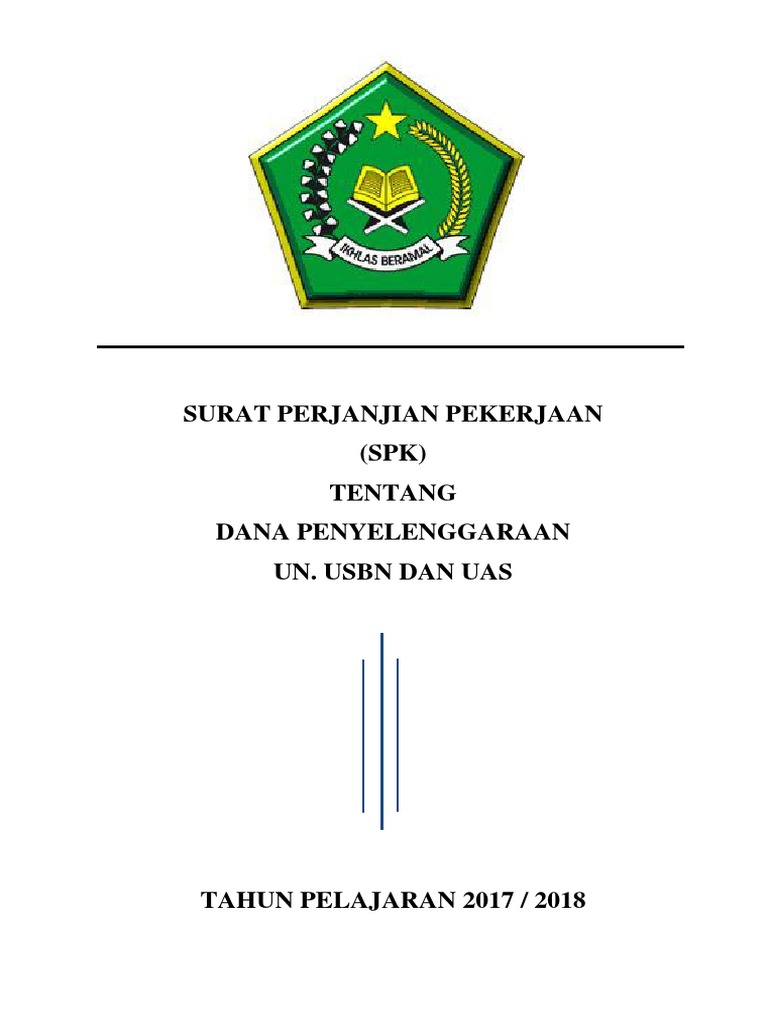 Cover Surat Perjanjian | PDF
