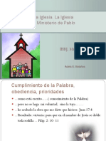 La Misión de La Iglesia, Tema 4