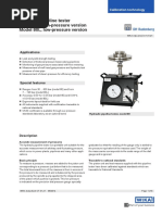 Probador de tuberías hidráulicas Mensor