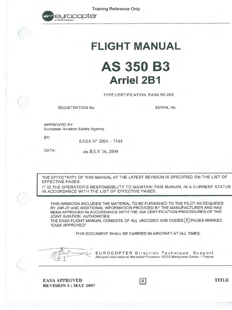 AS350B3 Airworthiness Directives Summary | PDF | Aircraft | Machines