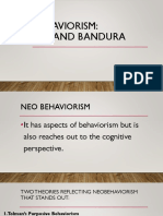 Neo Behaviorism