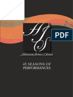 Harriman-Jewell Series - 45 Seasons of Performances