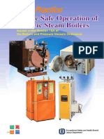 Code of Practice - For The Safe Operation of Electric Steam Boilers