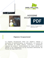 Higiene Ocupacional y Evaluación Cualitativa (Externa Empresas) PDF