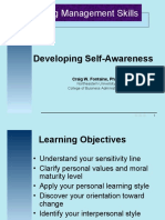 Developing Self Awareness
