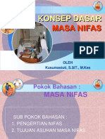 KONSEP DASAR MASA NIFAS