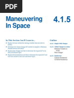 III.4.1.5 Maneuvering in Space