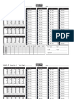 8th Level Practice Sheet PDF