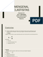 Mengenal Elastisitas