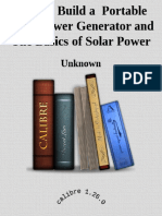 How To Build A Portable Solar - Unknown