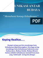 Komunikasi Antar Budaya