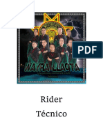 Rider Técnico Wayra Llaqta