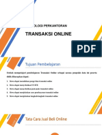 Transaksi Online