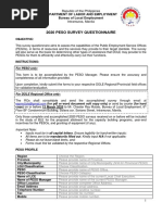 2020 Revised Peso Survey Form