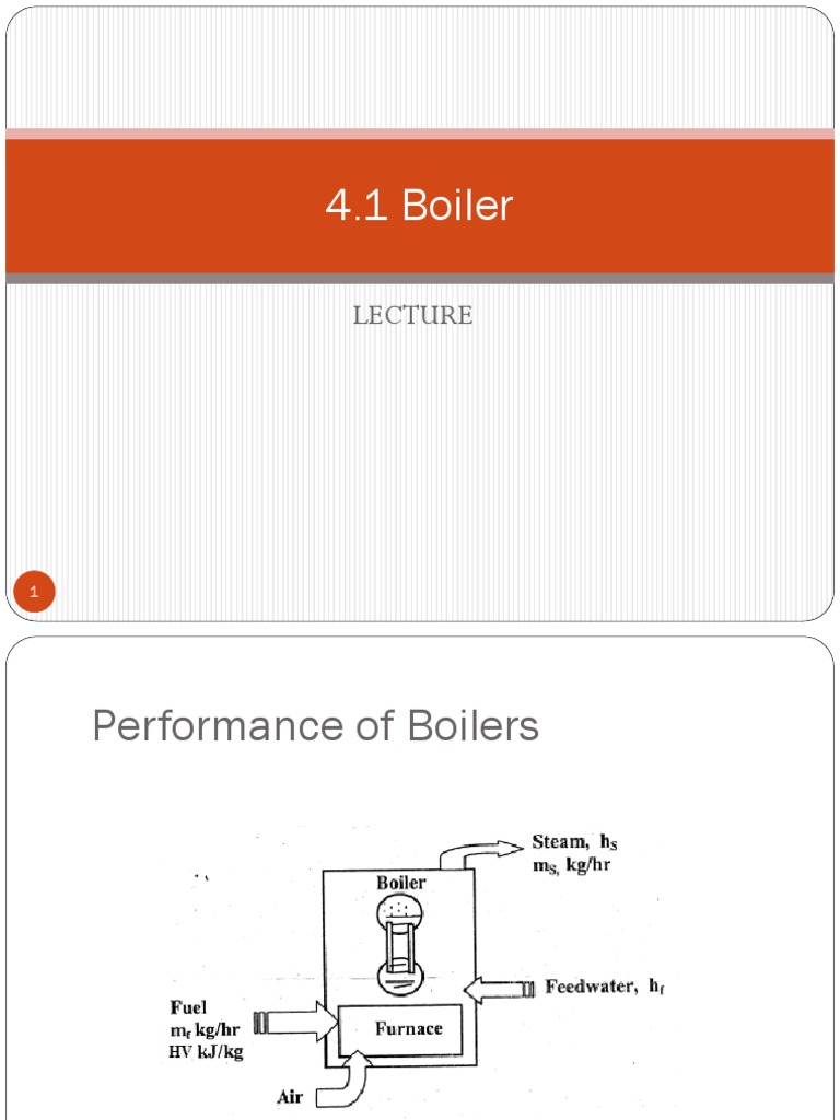 4.1 Boilers | PDF | Science & Mathematics