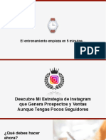 Diapositivas Entrenamiento Instagram 