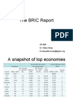 The BRIC Report: Spjimr Dr. Pallavi Mody