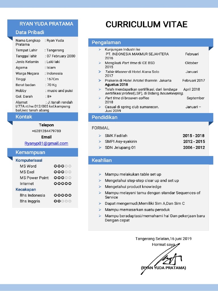 Cv Ku Pdf Pdf