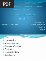 50+ Python Project With Source Code | PDF | Games & Activities | Computers