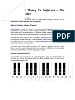 Basic Music Theory For Beginners