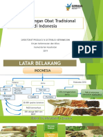 Dit Produksi Distribusi Farmasi Kemkes - Perkembangan Obat Tradisional Di Indonesia PDF