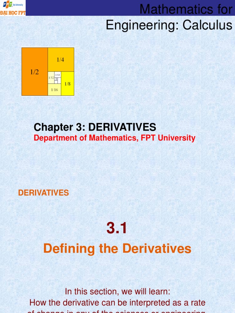 Chapter 3 - Derivatives | PDF