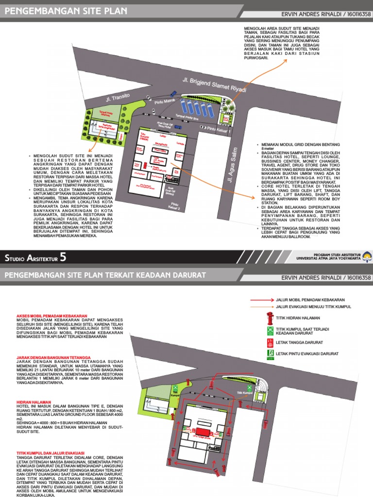 Konsep Pengembangan Site Plan | PDF