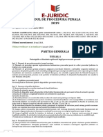 Codul de Procedura Penala Actualizat 2019190305144247 PDF