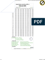 Jadwal Solat Palu 20 Feb 20