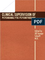 Clinical Supervision of Psychoanalytic Psychotherapy PDF